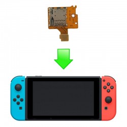 Forfait remplacement du lecteur de carte micro SD Nintendo Switch -  PassGame - Mulhouse