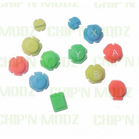Kit de boutons en couleurs pour Joy-con Switch