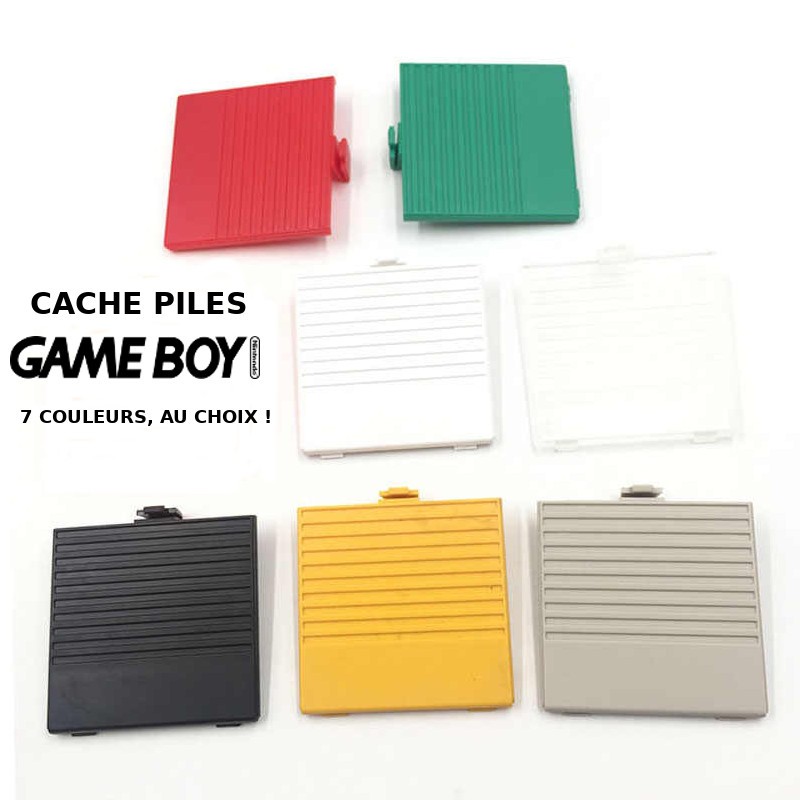 Cache Pile De Remplacement Compatible Game Boy Color Jaune Soleil :  : High-Tech