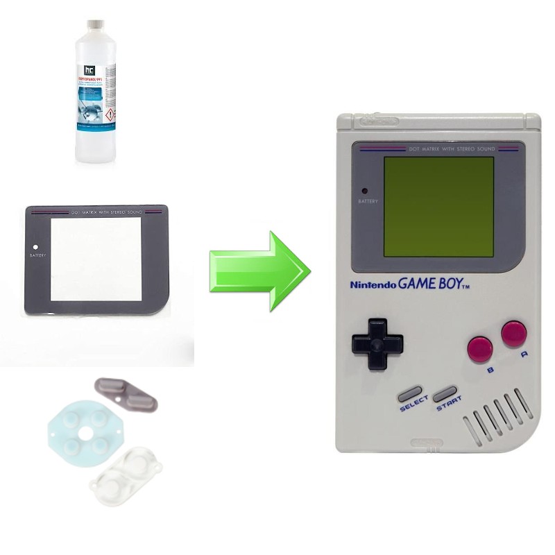 Rénovation d'une Gameboy Advance SP ! 