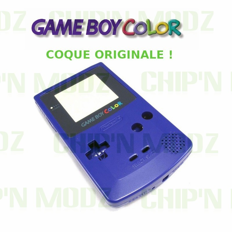 Coque de rechange complète avec boutons tournevis pour Game Boy Color GBC -  Jaune et bleu. : : Jeux vidéo
