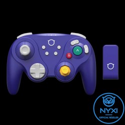 Nyxi Warrior Violet - Manette Nintendo Switch / GameCube / Wii / PC