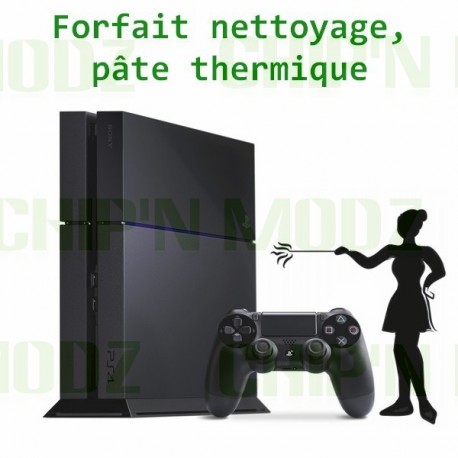 Nettoyage / remplacement pate thermique PS4
